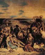 Eugene Delacroix The Massacre of Chios Sweden oil painting artist